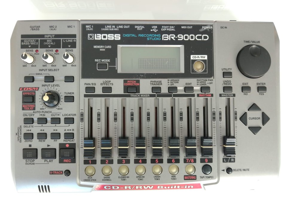 Boss BR-900 CD Grabadora Digital Portátil