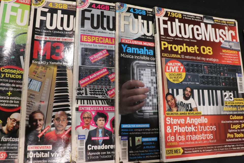 Future Music Digital Music Maker Computer Music MusicTEC Revistas 2005-2008