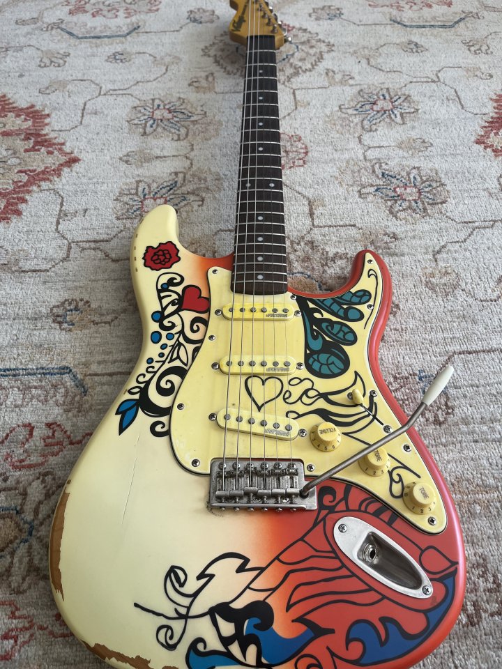 Vintage Stratocaster “Summer of Love” Upgrade Q Pickups A5 Handwound