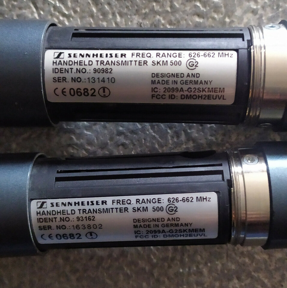 Emisor Sennheiser serie Evolition 500 G2  rango-B nuevo de segunda mano · Foto 2 de 2 · Toledo · 425 €