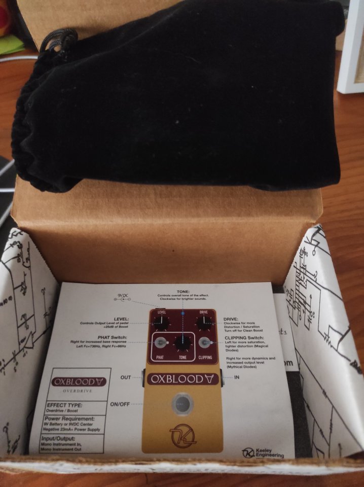 Keeley Oxblood - pedal overdrive estilo Klon de segunda mano · Foto 3 de 3 · Valencia · 140 €