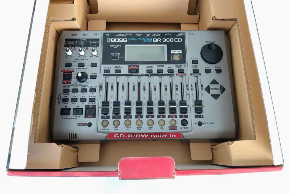 Boss BR-900 CD Grabadora Digital Portátil