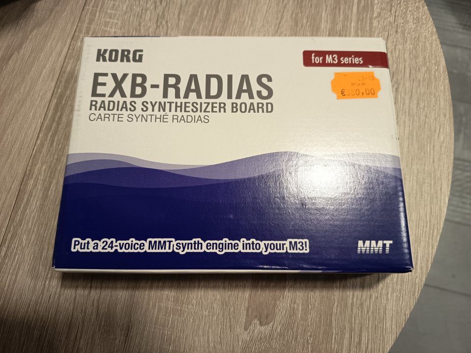 Tarjeta expansión Korg M3 EXB-RADIAS de segunda mano · Foto 1 de 2 · Barcelona · 260 €