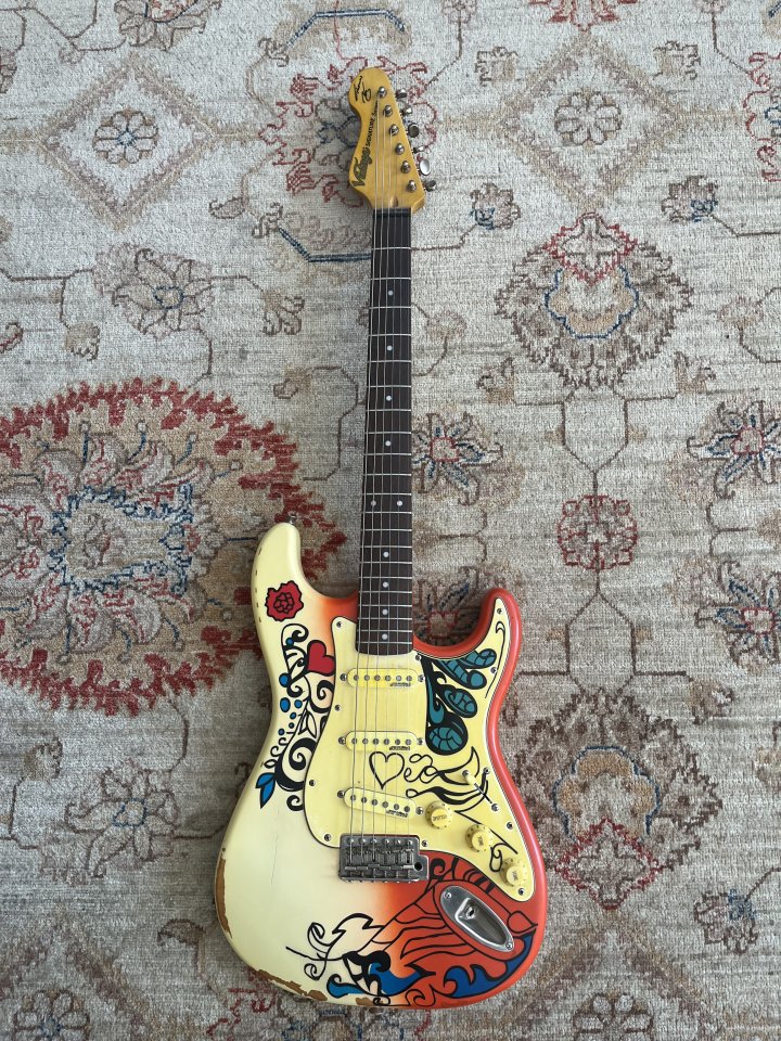 Vintage Stratocaster “Summer of Love” Upgrade Q Pickups A5 Handwound