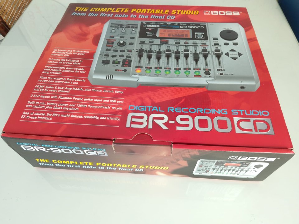 Boss BR-900 CD Grabadora Digital Portátil