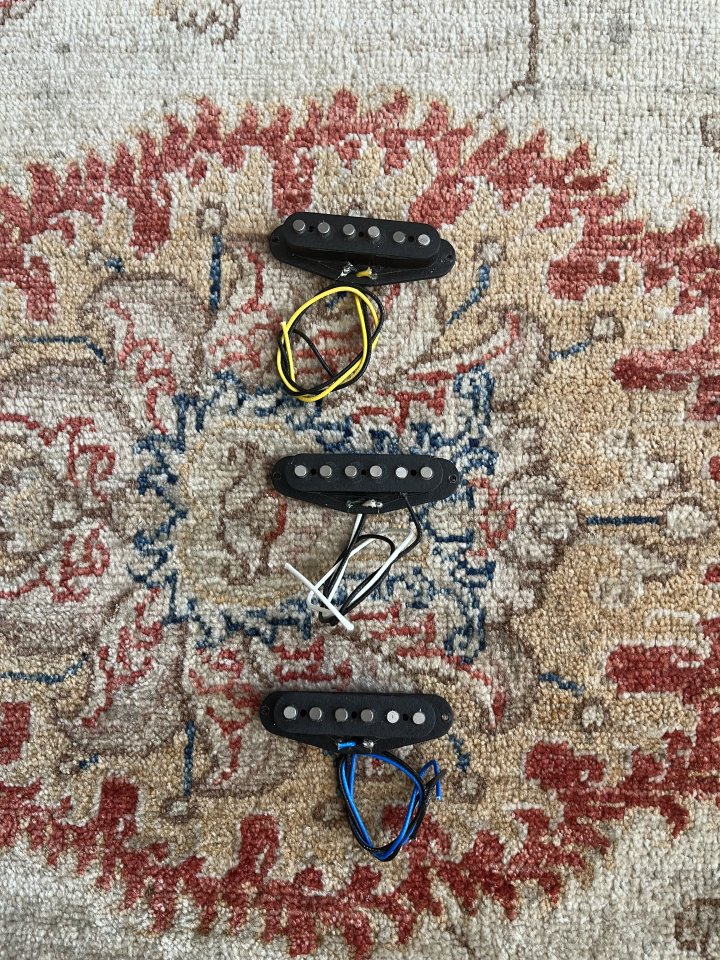 Vintage Stratocaster “Summer of Love” Upgrade Q Pickups A5 Handwound