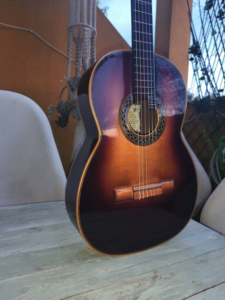 Guitarra Clásica Casa Roca Años 60/70