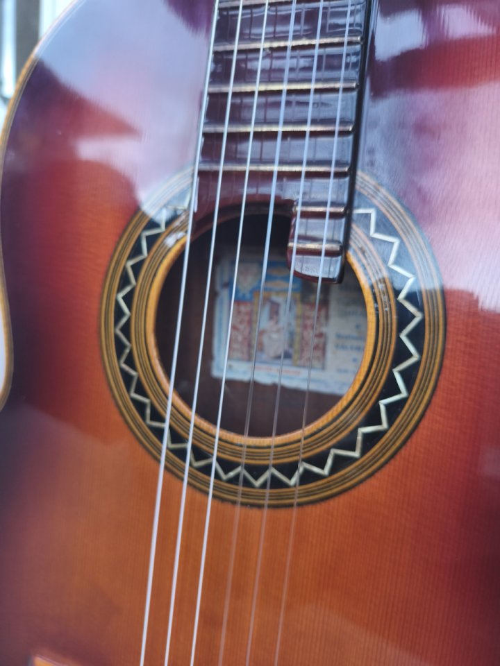 Guitarra Clásica Casa Roca Años 60/70