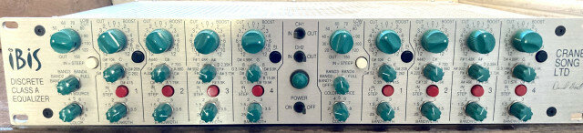 Crane Song Ibis Mastering EQ