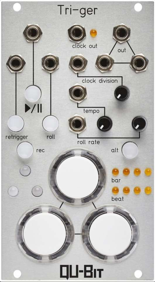 Tri-ger  _Qu-Bit Electronix (Módulo Sintetizador Eurorack)