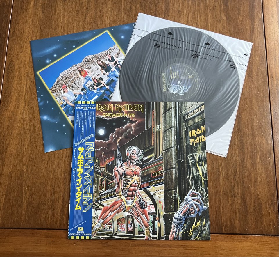 Iron Maiden Somewhere in Time JAPAN LP de segunda mano · Foto 1 de 4 · Alicante · 120 €