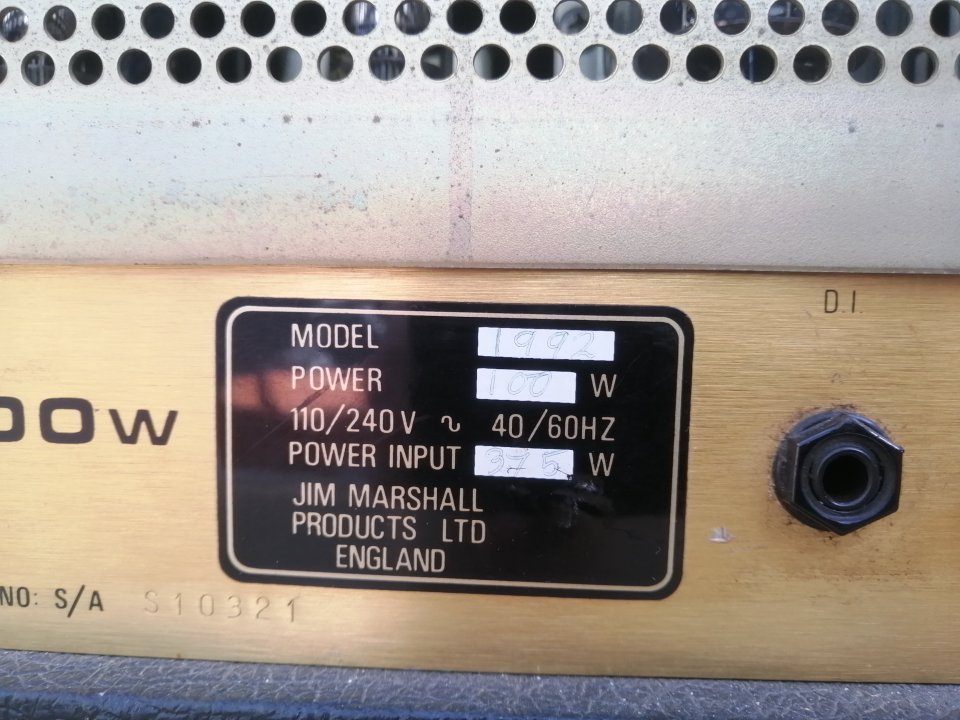 Marshall JCM800 BASS