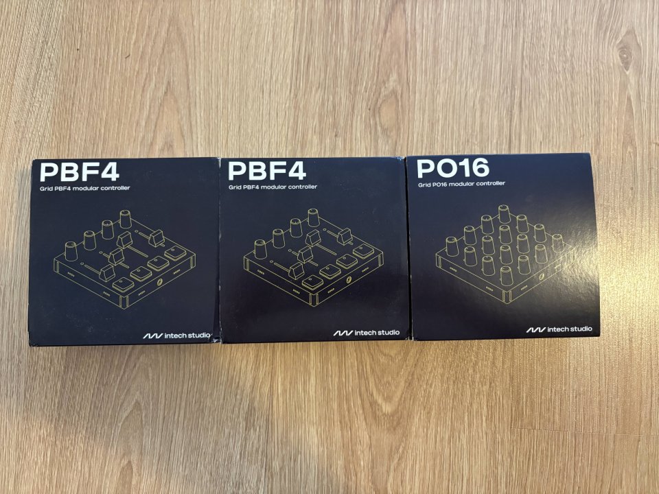 Controladores Midi Intech Grid