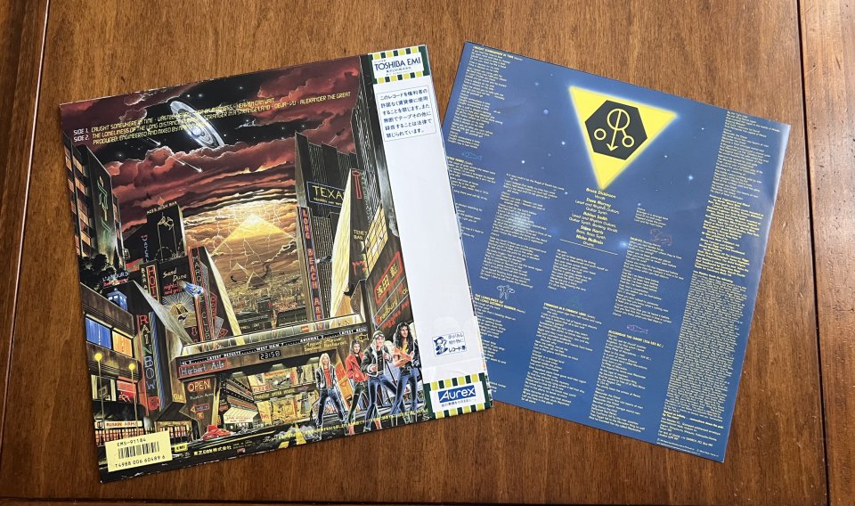 Iron Maiden Somewhere in Time JAPAN LP de segunda mano · Foto 2 de 4 · Alicante · 120 €