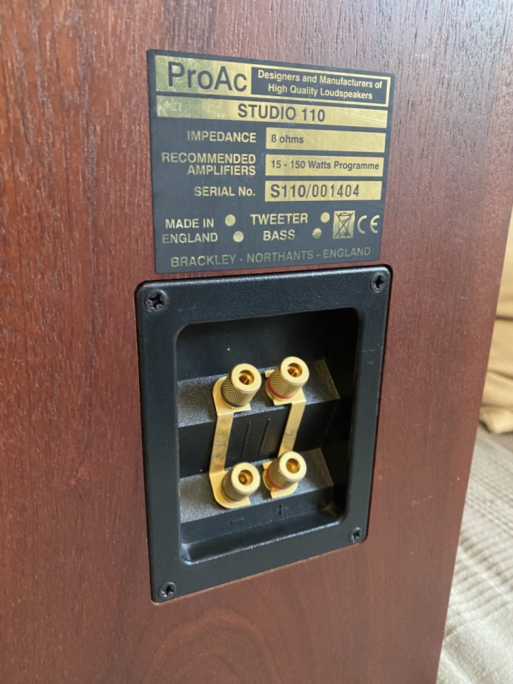 Altavoces ProAc Studio 110