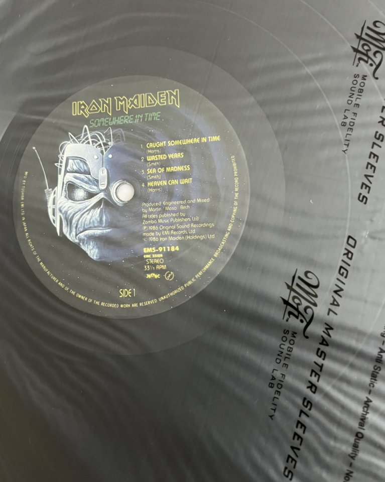 Iron Maiden Somewhere in Time JAPAN LP de segunda mano · Foto 3 de 4 · Alicante · 120 €