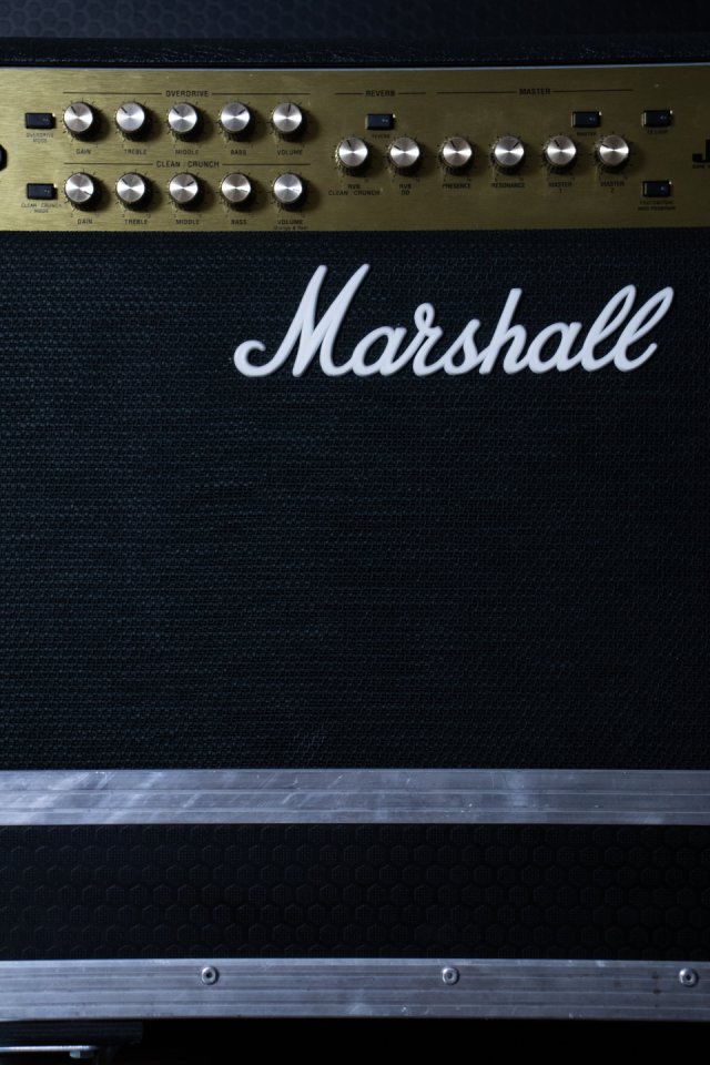 Marshall JVM215C 2-Channel 50-Watt 1x12" + NSP Cases (UK) + Footswitch