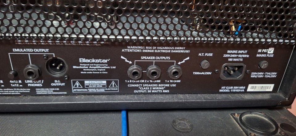 Blackstar ht club 50 Mk2 de segunda mano · Foto 3 de 10 · Guadalajara · 450 €