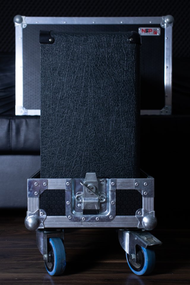 Marshall JVM215C 2-Channel 50-Watt 1x12" + NSP Cases (UK) + Footswitch