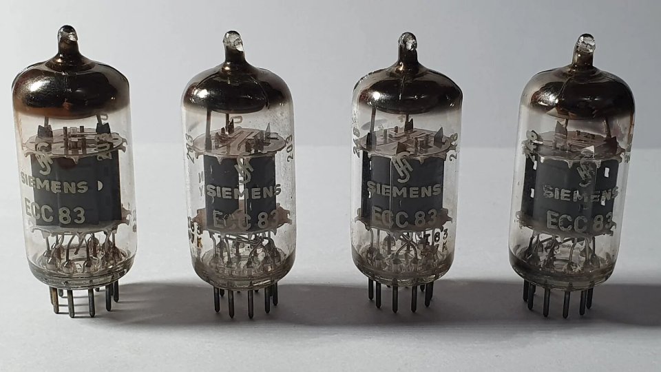 Válvula Siemens & Halske i63 NOS ECC83 previo 12AX7 Tubo HiFi