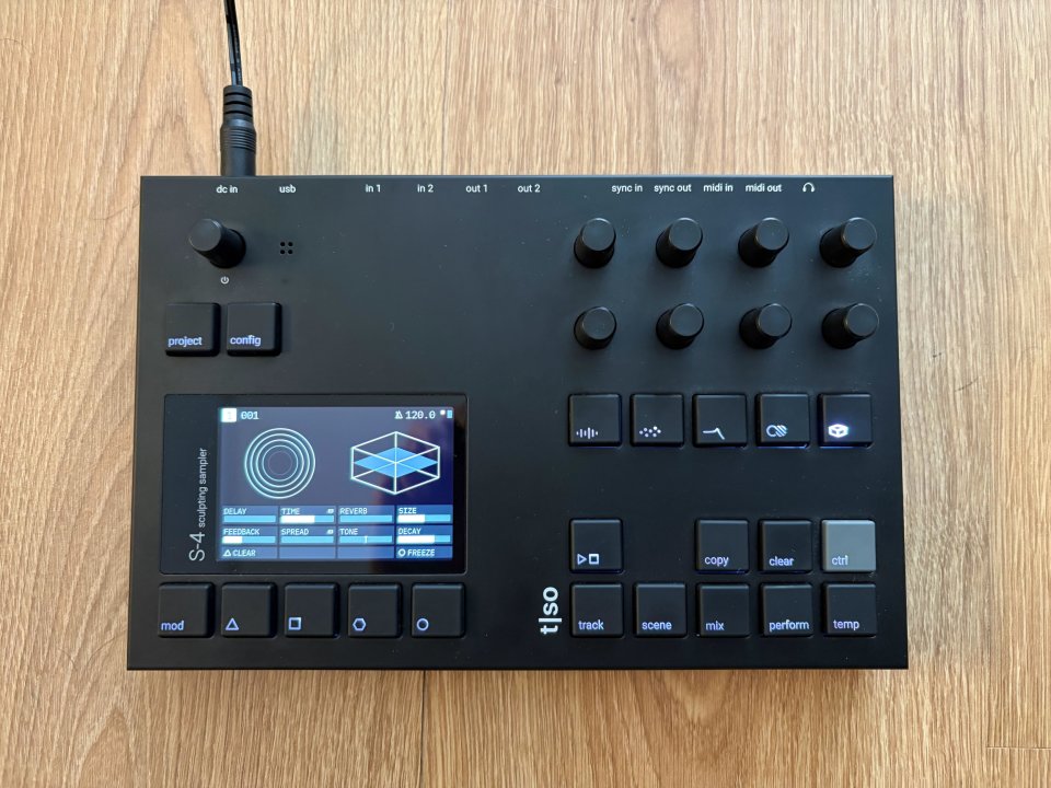 Sampler/multiefectos Torso Electronics S4