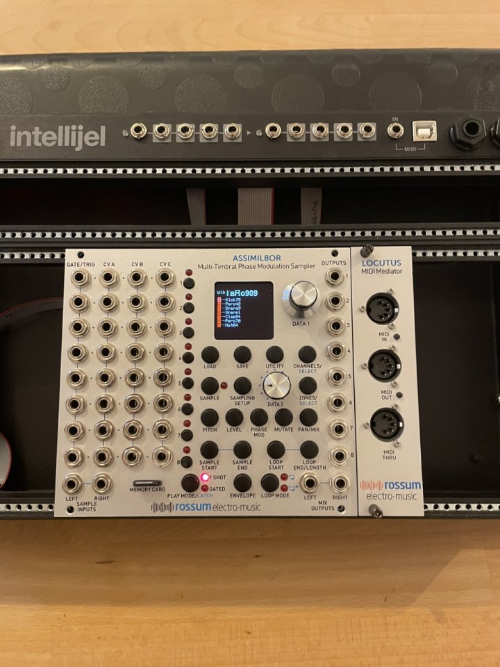 Rossum Assimil8or + Locutus Sampler and MIDI Expander Eurorack de segunda mano · Foto 1 de 2 · Málaga · 890 €