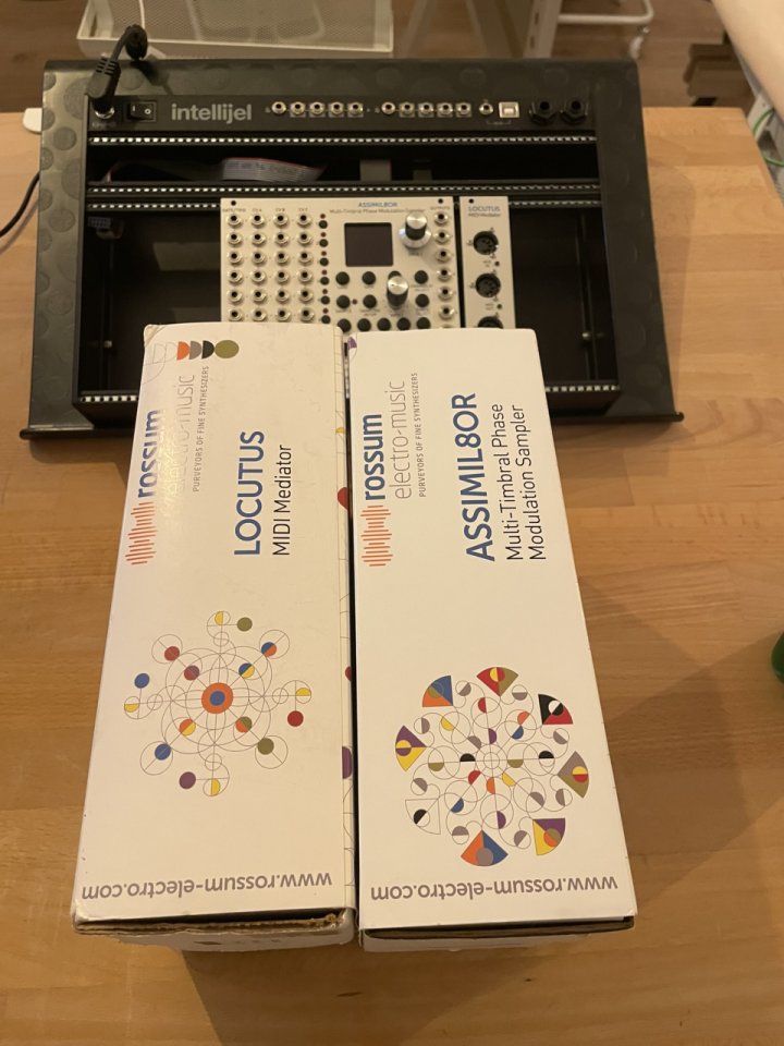 Rossum Assimil8or + Locutus Sampler and MIDI Expander Eurorack de segunda mano · Foto 2 de 2 · Málaga · 890 €