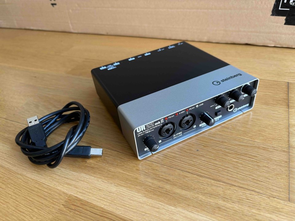 Interfaz Audio Steinberg UR22 mkII USB de segunda mano · Foto 1 de 4 · Toledo · 49 €
