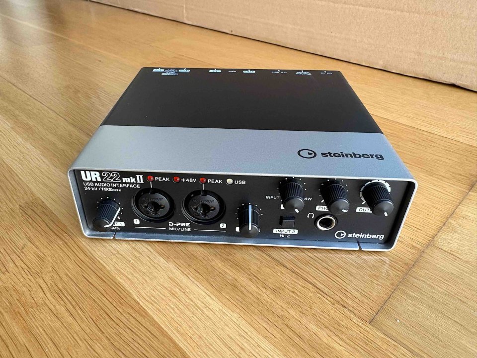 Interfaz Audio Steinberg UR22 mkII USB de segunda mano · Foto 3 de 4 · Toledo · 49 €