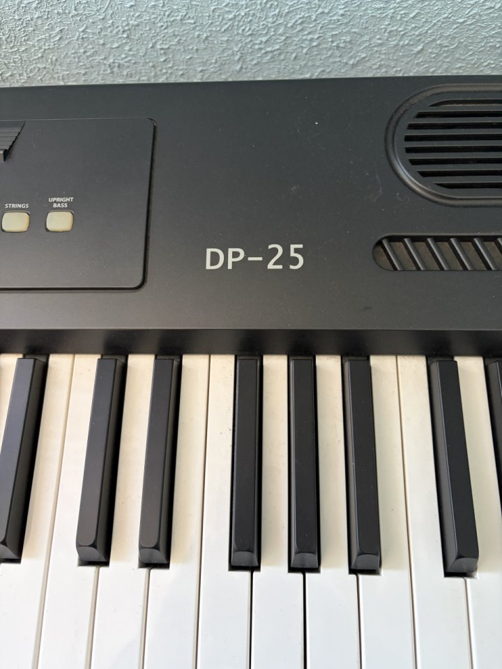 Piano digital contrapesado Thomann DP-25 (88 teclas) + Pie y Pedal de segunda mano · Foto 5 de 6 · Madrid · 230 €