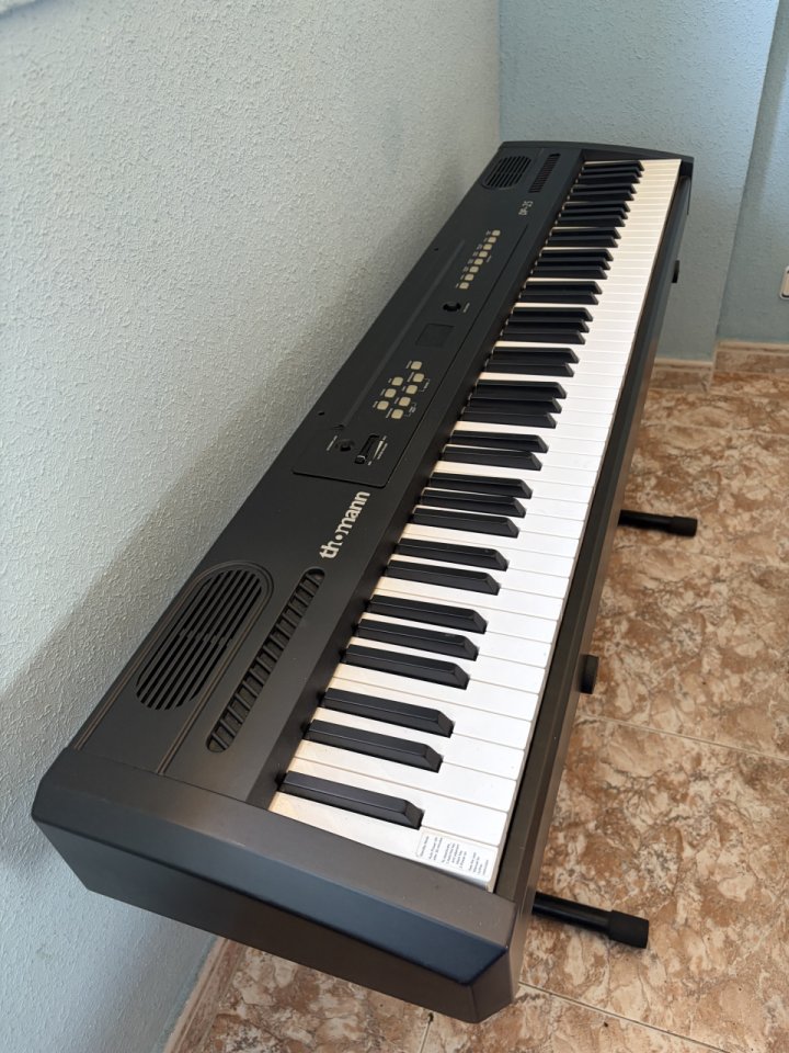 Piano digital contrapesado Thomann DP-25 (88 teclas) + Pie y Pedal de segunda mano · Foto 6 de 6 · Madrid · 230 €