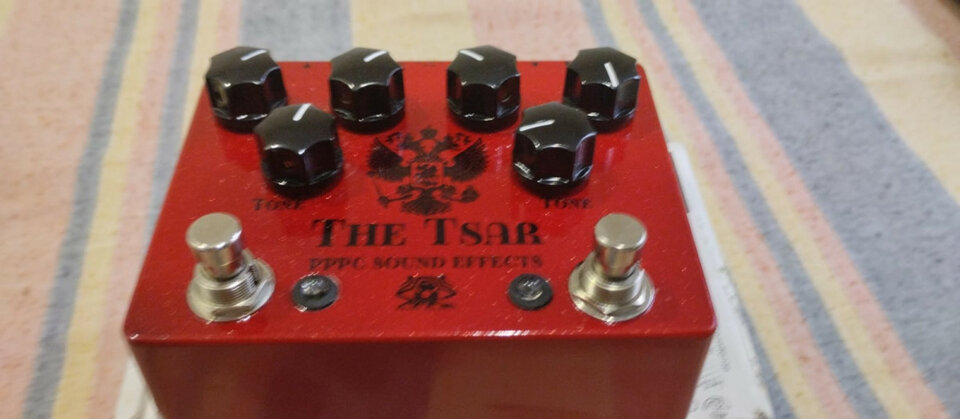 Pedal distorsión punto por punto