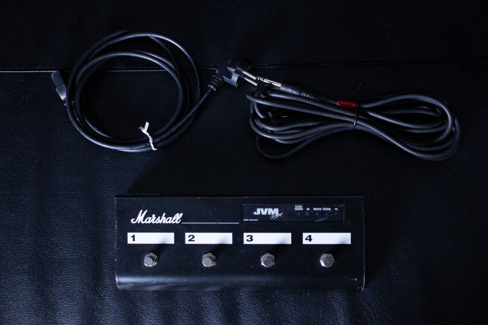 Marshall JVM215C 2-Channel 50-Watt 1x12" + NSP Cases (UK) + Footswitch