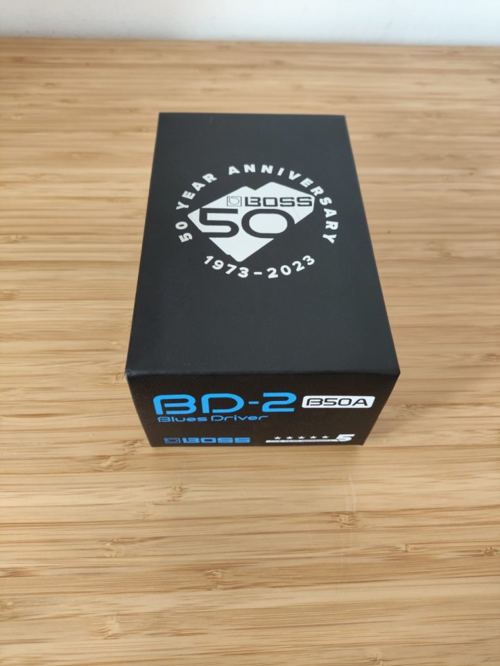 Boss BD-2 Blues Driver Edición 50 Aniversario