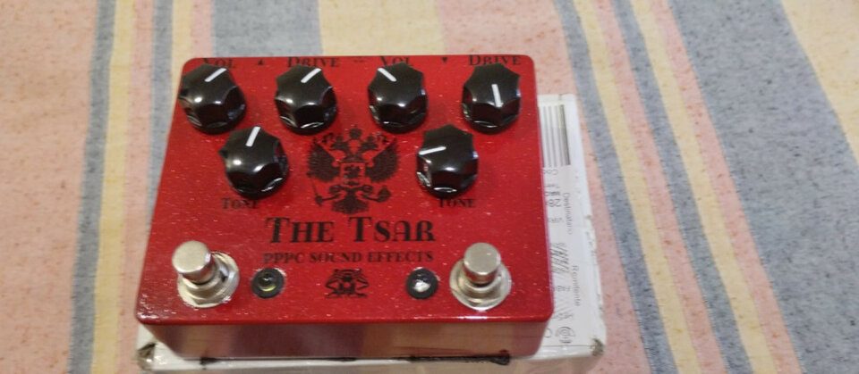 Pedal distorsión punto por punto