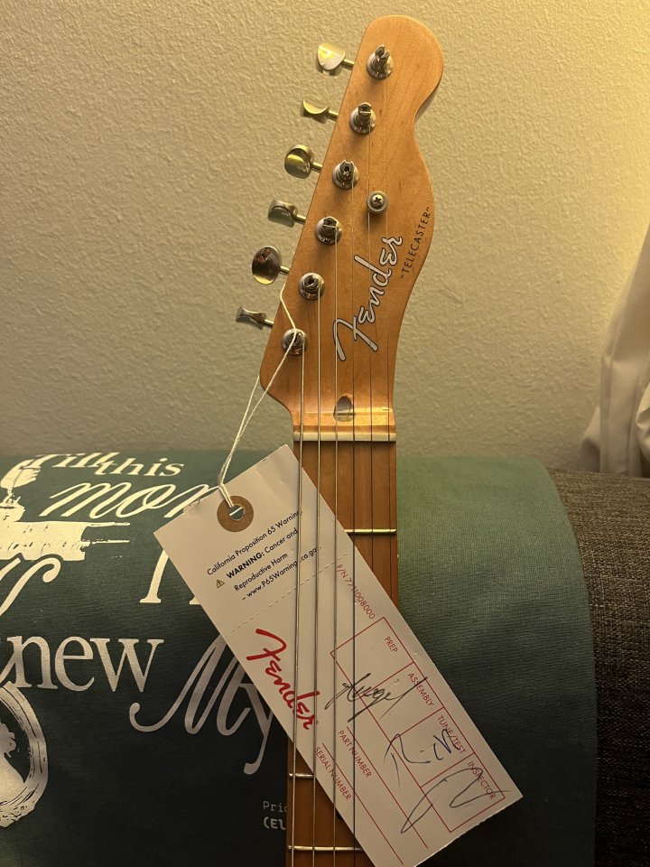 Fender Telecaster Vintera 50's fiesta red