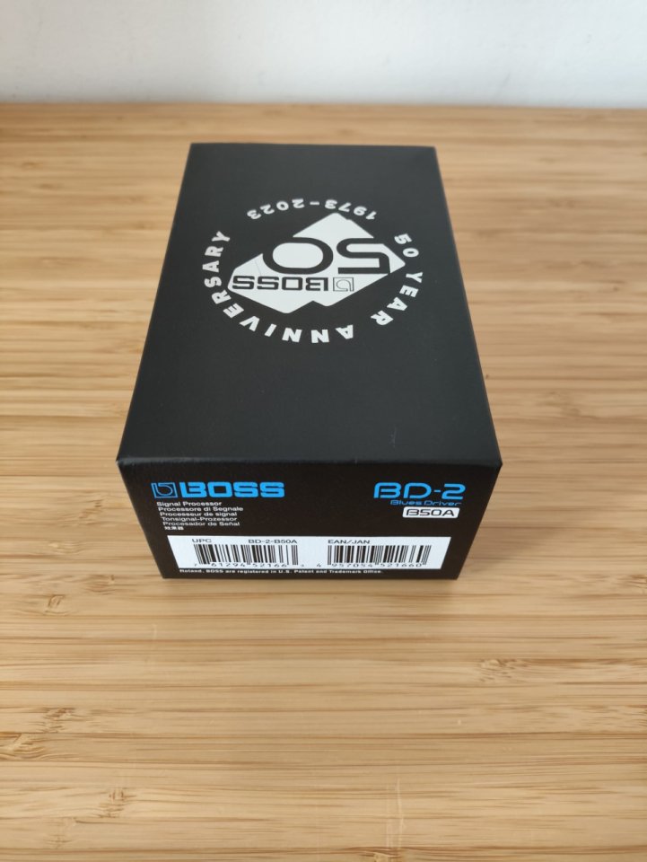 Boss BD-2 Blues Driver Edición 50 Aniversario