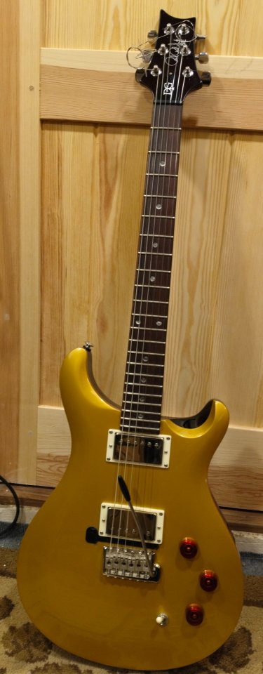PRS DGT SE Gold top