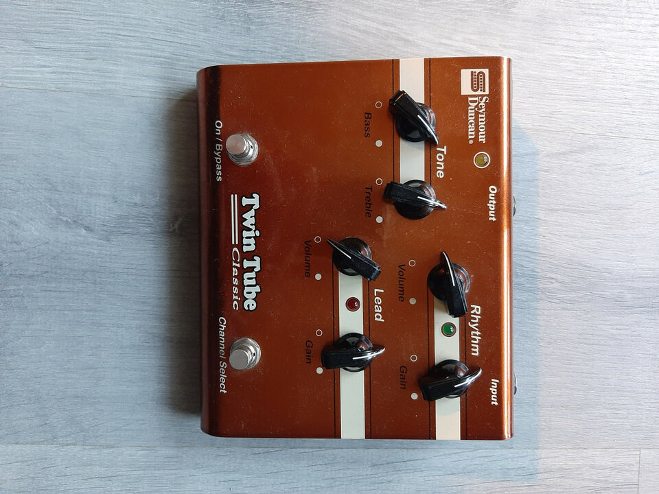 Preamp o previo SEYMOUR DUNCAN TWIN TUBE envío icl.