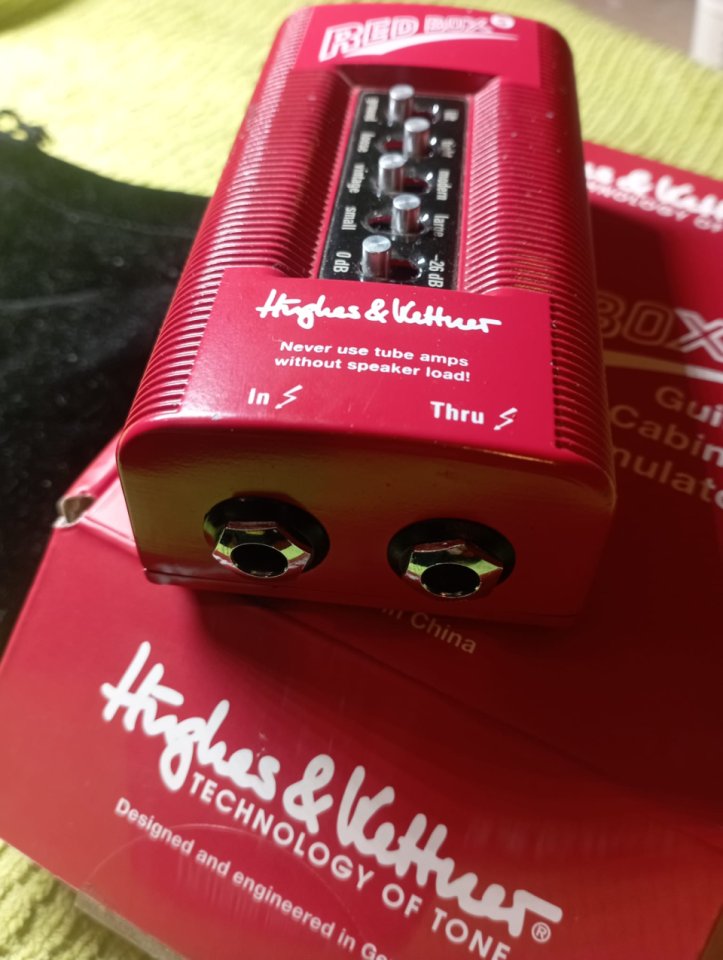 Hughes & Kettner Red Box 5 Simulador de Pantalla/caja de inyección