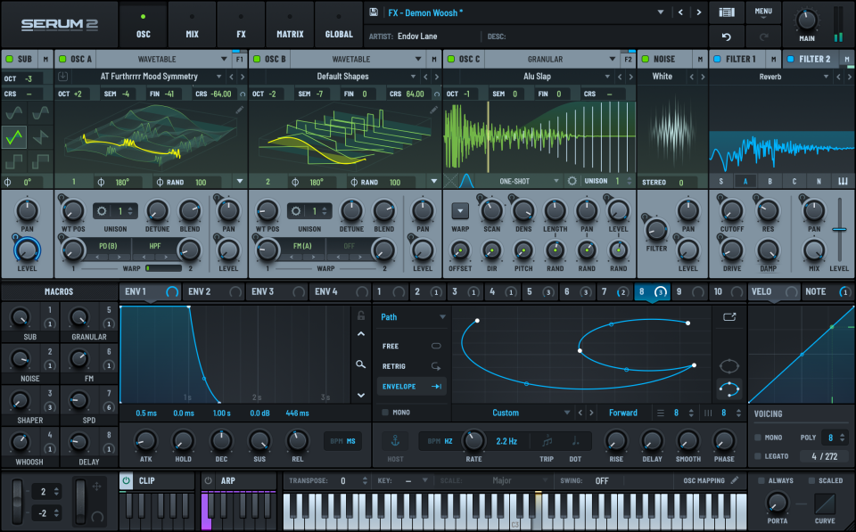 Serum 2 Advanced Hybrid Synthesizer de segunda mano · Madrid · 150 €