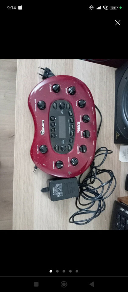 Pod xt multiefectos de guitarra