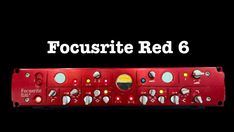 Focusrite Red 6 - Previo + EQ.