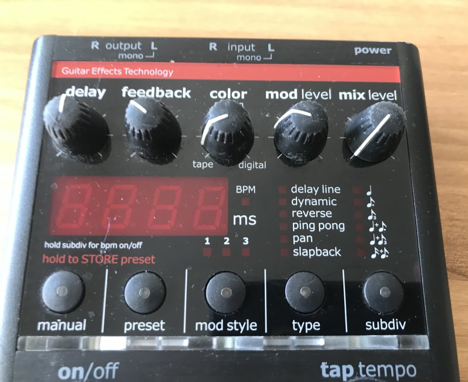 TC Electronic Nova Delay ND1