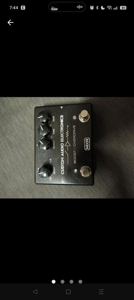 Mxr mc402 Booster overdrive de segunda mano · Foto 1 de 3 · Las Palmas · 100 €