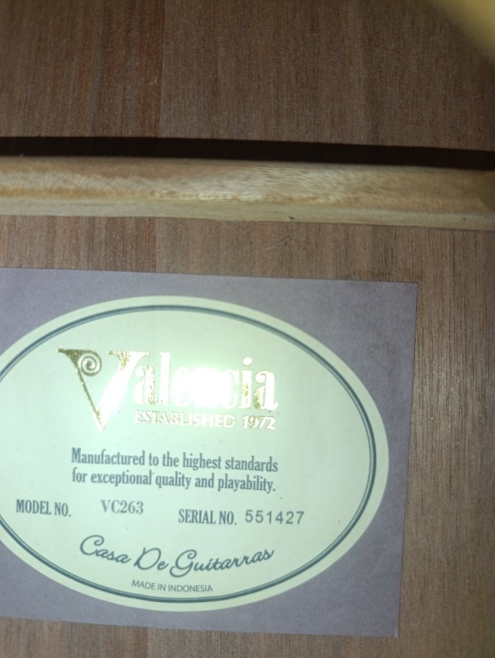 Guitarra clásica Valencia tamaño 3/4 de segunda mano · Foto 4 de 9 · A Coruña · 60 €