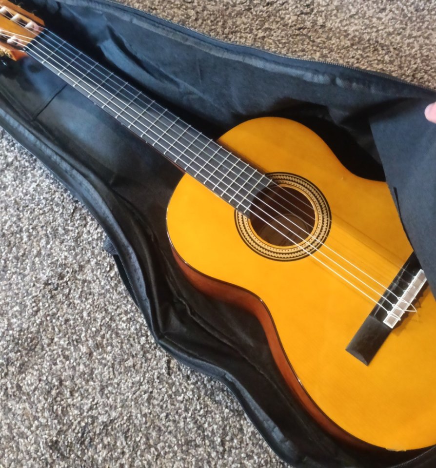 Guitarra clásica Valencia tamaño 3/4 de segunda mano · Foto 5 de 9 · A Coruña · 60 €