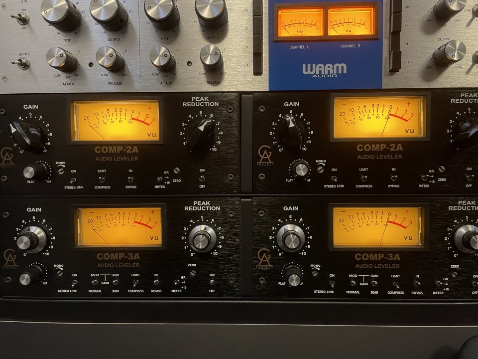 Golden Age Comp 2A + Rack