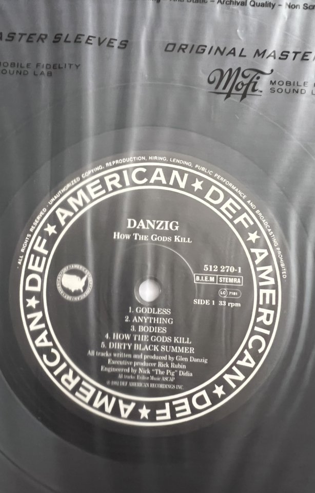 Danzig III: How the Gods Kil LP’s 1992 de segunda mano · Foto 4 de 5 · Alicante · 150 €