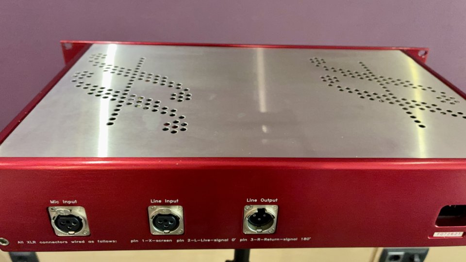 Focusrite Red 6 - Previo + EQ.